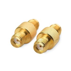 imageCable Matters 2Pack SMA Female to SMA Female Coaxial RF Adapter RF Coupler Adapter