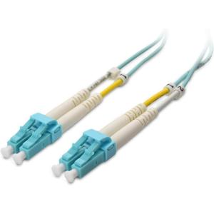 imageCable Matters 40Gb OFNP Plenum Rated Multimode Duplex 50125 OM4 Fiber Cable LC to LC Fiber Optic Cable  33ft  1m30m