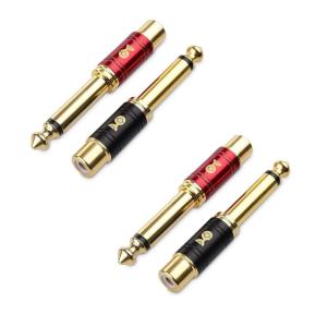 imageCable Matters 4Pack RCA to 14 Adapter 14 to RCA Adapter
