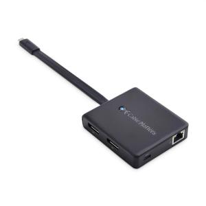 imageCable Matters Dual 4K 60Hz Monitor USB C Hub with DisplayPort 14 and 100W Charging  macOS is Not Supported  Thunderbolt 3 Thunderbolt 4 USB4 Compatible for Surface Pro XPS Windows Only