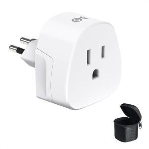 imageCable Matters Type D Travel Adapter US to India Plug Adapter Works in India Nepal Bangladesh and More CE ampamp RoHS CertifiedBrazilSouth Africa
