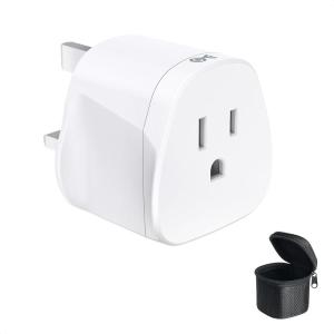imageCable Matters Type D Travel Adapter US to India Plug Adapter Works in India Nepal Bangladesh and More CE ampamp RoHS CertifiedUKHong Kong