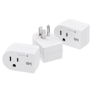 imageETL Listed Cable Matters 3Pack NonBlocking 490 Joules Single Outlet Surge Protector 15A  1875W Wall Surge Protector Outlet WhiteWhite