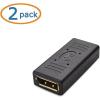 imageCable Matters 2Pack DisplayPort to DisplayPort Coupler Display Port Adapter Female to Female DP to DP Coupler