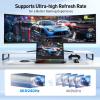 imageCable Matters 324Gbps Mini DisplayPort to DisplayPort 14 Cable  6ft Support 8K60Hz HDR Mini DP to DP 14 Cable Display Port to MiniDisplayPort Compatible with Thunderbolt ampamp Thunderbolt 26 Feet