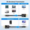 imageCable Matters 324Gbps Mini DisplayPort to DisplayPort 14 Cable  6ft Support 8K60Hz HDR Mini DP to DP 14 Cable Display Port to MiniDisplayPort Compatible with Thunderbolt ampamp Thunderbolt 26 Feet