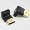 imageCable Matters 4K240Hz Right Angle DisplayPort 14 Adapter 8K DisplayPort 90 Degree Adapter Black270 Degree