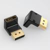 imageCable Matters 4K240Hz Right Angle DisplayPort 14 Adapter 8K DisplayPort 90 Degree Adapter Black90 Degree