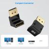 imageCable Matters 4K240Hz Right Angle DisplayPort 14 Adapter 8K DisplayPort 90 Degree Adapter Black90 Degree