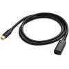 imageCable Matters Mini DisplayPort Extension Cable Mini DP Extension Cable in Black  6 FeetBlack
