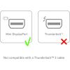 imageCable Matters Mini DisplayPort Extension Cable Mini DP Extension Cable in Black  6 FeetBlack