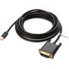 imageCable Matters Mini DisplayPort to DVI Cable Mini DP to DVI Cable in Black 6 Feet  Thunderbolt and Thunderbolt 2 Port CompatibleBlack