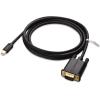 imageCable Matters Mini DisplayPort to VGA Cable Mini DP to VGA Cable in Black 6 Feet  Thunderbolt and Thunderbolt 2 Port Compatible6 Feet