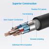 imageCable Matters Right Angle DisplayPort 14 Cable  6ft Support 8K 60Hz 4K 240Hz Right Angle DisplayPort Cable 14 with FreeSync GSYNC and HDR for Gaming Monitor PC 6 Feet6 Feet