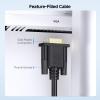 imageCable Matters VGA Cable with Ferrites  10ft VGA Cord for Computer Monitor Monitor Cable Male to Male15 Feet