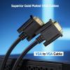 imageCable Matters VGA Cable with Ferrites  10ft VGA Cord for Computer Monitor Monitor Cable Male to Male15 Feet