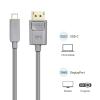 imageCable Matters Works with Chromebook Certified USB C to DisplayPort Cable 6 ft Supporting 4K 60Hz