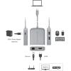 imageWorks with Chromebook Certified Cable Matters USB C Hub Multiport Adapter with 4K HDMI 2X USB 20 480Mbps Ethernet and 60W PD