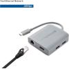 imageWorks with Chromebook Certified Cable Matters USB C Hub Multiport Adapter with 4K HDMI 2X USB 20 480Mbps Ethernet and 60W PD