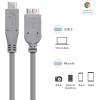 imageWorks with Chromebook Certified USBIF Certified Cable Matters USB C to Micro USB31 Gen 2 Cable 10 Gbps 15 Feet