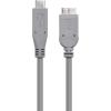 imageWorks with Chromebook Certified USBIF Certified Cable Matters USB C to Micro USB31 Gen 2 Cable 10 Gbps 15 Feet