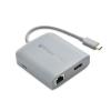 imageWorks with Chromebook Certified Cable Matters USB C Hub Multiport Adapter with 4K HDMI 2X USB 20 480Mbps Ethernet and 60W PD