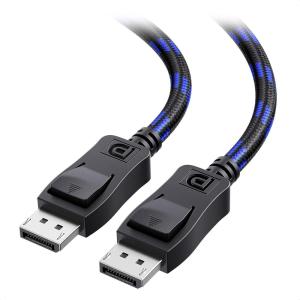 imageCable Matters VESA Certified 6 ft 324Gbps Braided DisplayPort Cable 14 8K 60Hz  4K 240Hz DisplayPort 14 Cable with FreeSync GSYNC and HDR for Gaming Monitor PC RTX 40804090 RX 680069006 ft