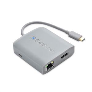 imageWorks with Chromebook Certified Cable Matters USB C Hub Multiport Adapter with 4K HDMI 2X USB 20 480Mbps Ethernet and 60W PD