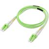 imageCable Matters 100Gb OFNP Plenum Rated Multimode Duplex 50125 OM5 Fiber Cable LC to LC Fiber Optic Cable  98ft  3m1m