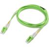 imageCable Matters 100Gb OFNP Plenum Rated Multimode Duplex 50125 OM5 Fiber Cable LC to LC Fiber Optic Cable  98ft  3m2m
