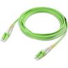 imageCable Matters 100Gb OFNP Plenum Rated Multimode Duplex 50125 OM5 Fiber Cable LC to LC Fiber Optic Cable  98ft  3m3m