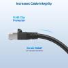 imageCable Matters 100Pack 8mm Strain Relief Boots for Large Diameter Cable in Black