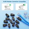 imageCable Matters 100Pack 8mm Strain Relief Boots for Large Diameter Cable in Black