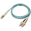 imageCable Matters 10Gb OFNP Plenum Rated Multimode Duplex 50125 OM3 Fiber Cable LC to SC Fiber Optic Cable  33ft  1m2m