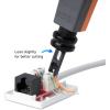 imageCable Matters 110 Punch Down Tool with 110 Blade Ethernet PunchDown Tool Keystone Punch Down Device for Cat 876A Cat 6 Cat5e5 Network