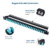 imageCable Matters 1U Fiber Patch Panel with 48 LC OM3OM4 Multimode Fiber Connectors