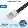 imageCable Matters 20Pack 2324AWG Shielded Cat8 RJ45 Connectors with Load Bar ampamp Strain Relief Boots 50 Gold Plated NOT Compatible with 22AWG Cable Cat 8 ConnectorEthernet Connector  Cat8 Ends