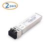 imageCable Matters 2Pack 10GBASESR SFP to LC Multi Mode 10G Fiber Transceiver Modular for Cisco Ubiquiti TPLink Huawei Mikrotik Netgear and Supermicro Equipment