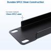 imageCable Matters 2Pack 1U Blank Panels 1U Rack Mount Panel Spacer for 19Inch Server Rack Cabinet Black