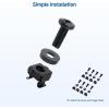 imageCable Matters 2Pack 1U Blank Panels 1U Rack Mount Panel Spacer for 19Inch Server Rack Cabinet Black