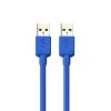 imageCable Matters 2Pack 5Gbps USB 30 Cable  6ft Male to Male USBA to USBA Cable USB Cord BlackBlue