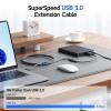 imageCable Matters 2Pack 5Gbps USB Extension Cable  6ft USB 30 Extension Cable Male to Female USB30 Extender Compatible with Webcam VR Headset Printer Hard Drive BlackBlack