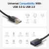 imageCable Matters 2Pack 5Gbps USB Extension Cable  6ft USB 30 Extension Cable Male to Female USB30 Extender Compatible with Webcam VR Headset Printer Hard Drive BlackBlack