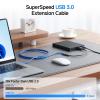 imageCable Matters 2Pack 5Gbps USB Extension Cable  6ft USB 30 Extension Cable Male to Female USB30 Extender Compatible with Webcam VR Headset Printer Hard Drive BlackBlue