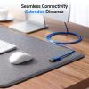 imageCable Matters 2Pack 5Gbps USB Extension Cable  6ft USB 30 Extension Cable Male to Female USB30 Extender Compatible with Webcam VR Headset Printer Hard Drive BlackBlue