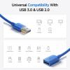 imageCable Matters 2Pack 5Gbps USB Extension Cable  6ft USB 30 Extension Cable Male to Female USB30 Extender Compatible with Webcam VR Headset Printer Hard Drive BlackBlue