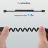 imageCable Matters 2Pack Coiled Micro USB Cable Coiled Micro USB to USB20 24 Feet