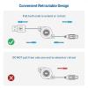imageCable Matters 2Pack Retractable Micro USB Cable  25 Feet