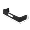 imageCable Matters 2U Hinged 19quot Wall Mount Panel Bracket 551 Lbs Max Load 2U Rack 19 Inch Rack 19Inch Wall Mount BracketWallMount Patch Panel