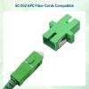 imageCable Matters 6Pack 10Gbps SC to SC APC Simplex OS2 Single Mode Fiber Optic Adapter OS2 APC Fiber Coupler Compatible with Verizon Fios and ATampampT FiberONT Replacement Cord